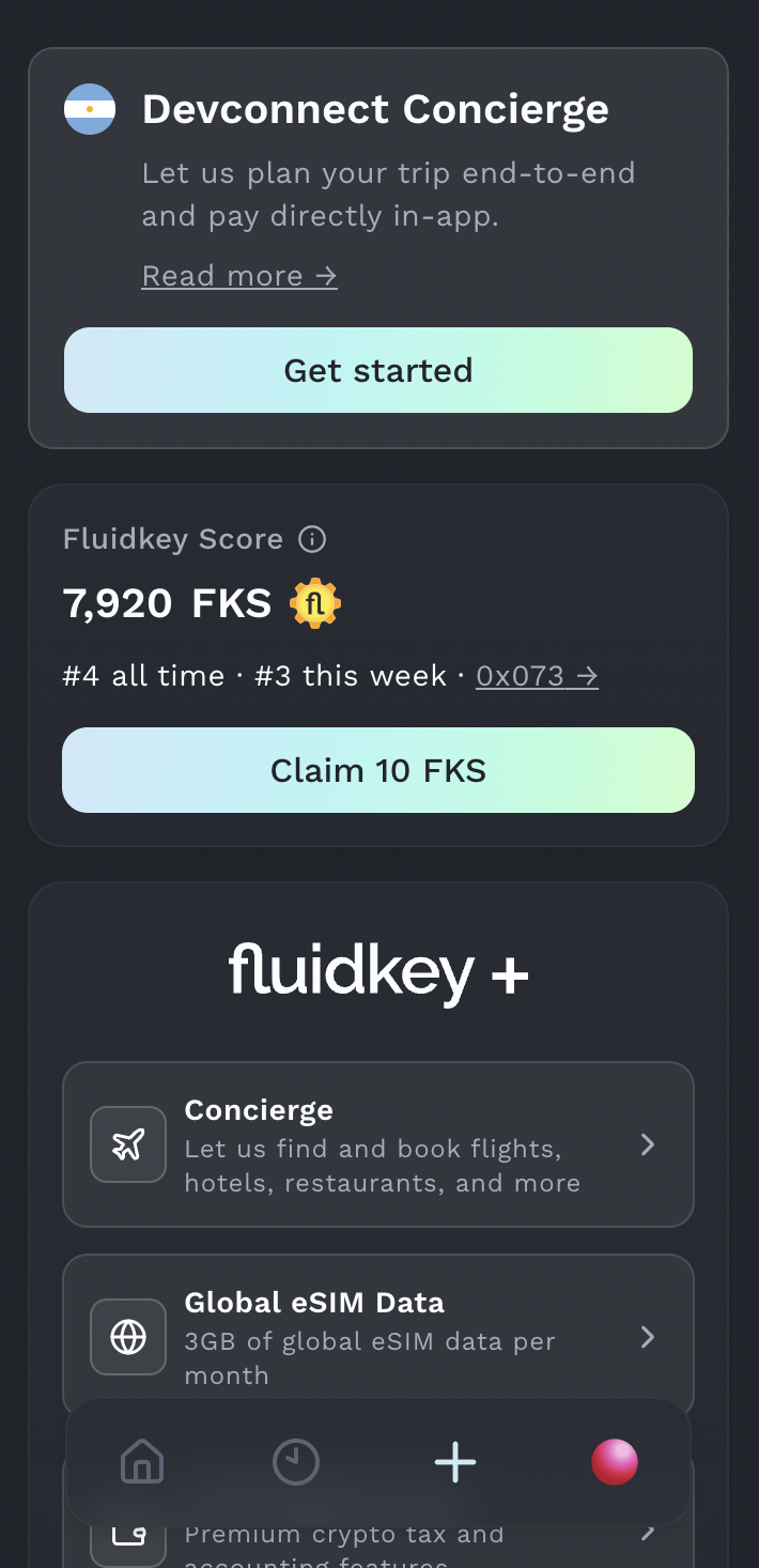 Devconnect Concierge on Fluidkey
