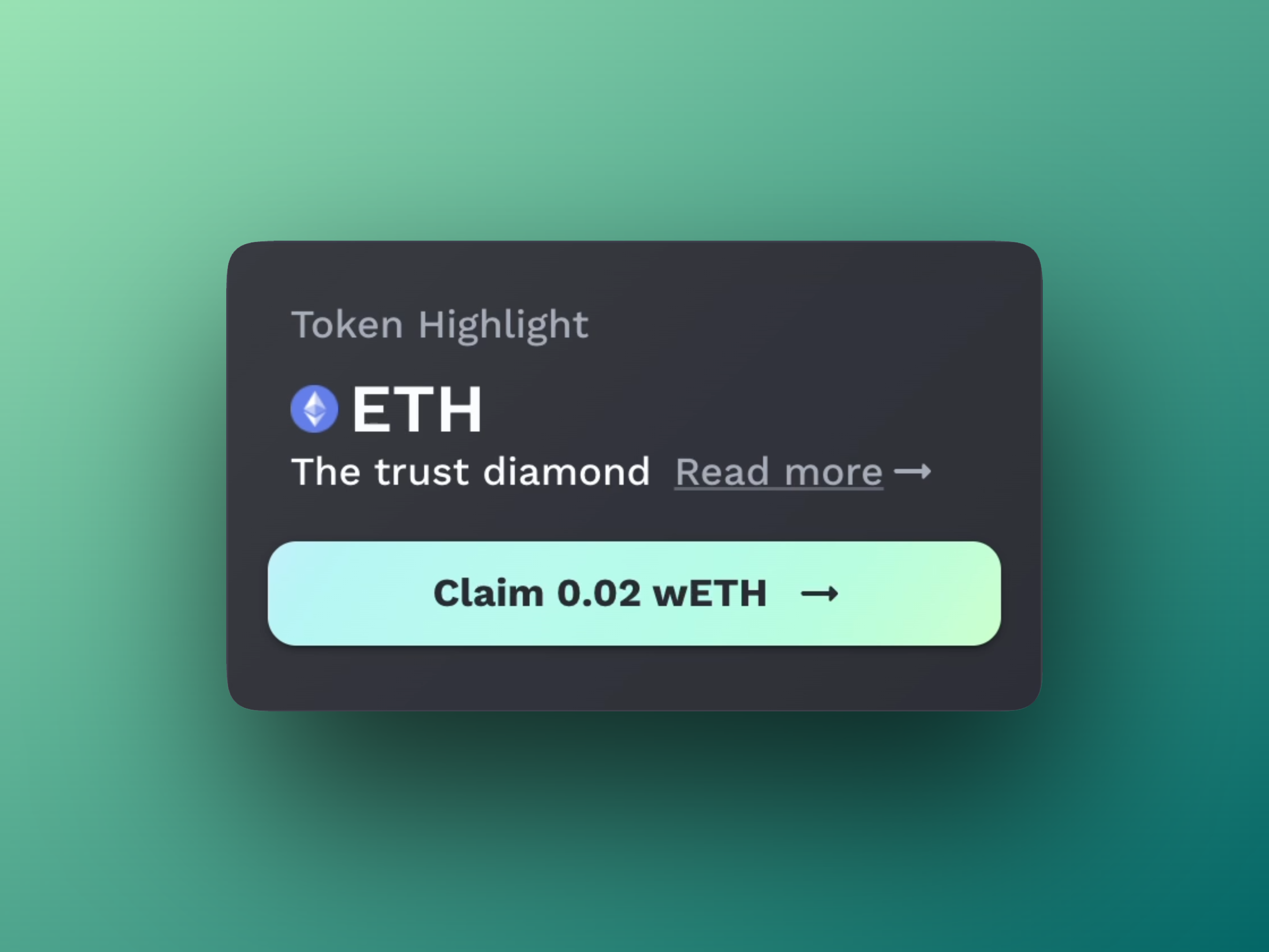 ETH Token Highlight